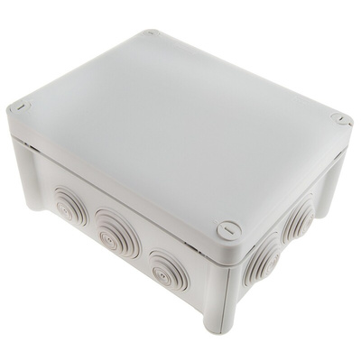 Legrand Plexo Series Grey Plastic Junction Box, IP55, 86 x 140 x 180mm