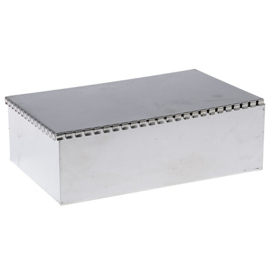 Perancea Tin Plated Steel PCB Enclosure, 50 x 100 x 160mm