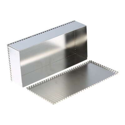 Perancea Tin Plated Steel PCB Enclosure, 50 x 100 x 220mm