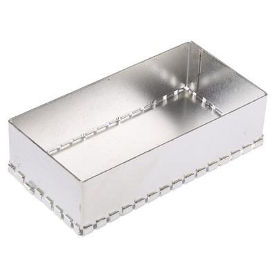 Perancea PLF Steel PCB Shielded Enclosure, 100 x 50 x 25mm
