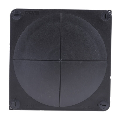 WISKA Combi Series Black Polypropylene Junction Box, IP66, IP67, 140 x 140 x 82mm
