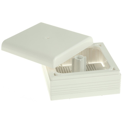 Legrand DLPlus Series White PVC Junction Box, IP40, 110 x 110 x 50mm