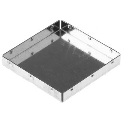 Wurth Elektronik WIR-SHC Tin Plated Steel PCB Enclosure, 21.8 x 21.8 x 3mm
