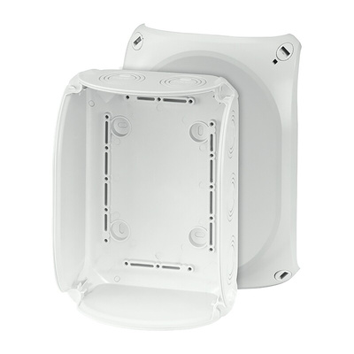 HENSEL ENYCASE DK Series Grey Polycarbonate Junction Box, 210 x 155 x 92mm