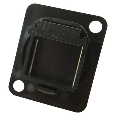 RS PRO Panel Blanking Plate for use with XLR Feedthrough Data Connector