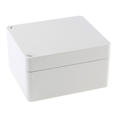 RS PRO Glass Reinforced Plastic Wall Box, IP66, 100 mm x 160 mm x 200mm