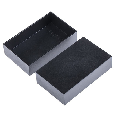 Black ABS Potting Box, 100 x 60 x 25mm