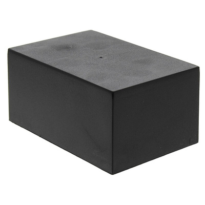 Black ABS Potting Box, 75 x 50 x 35mm