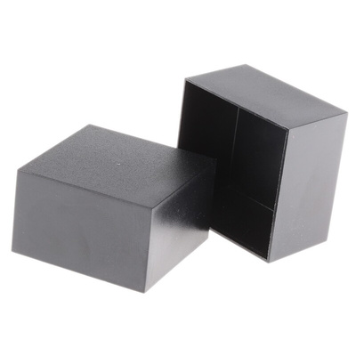 Black ABS Potting Box, 50 x 50 x 30mm