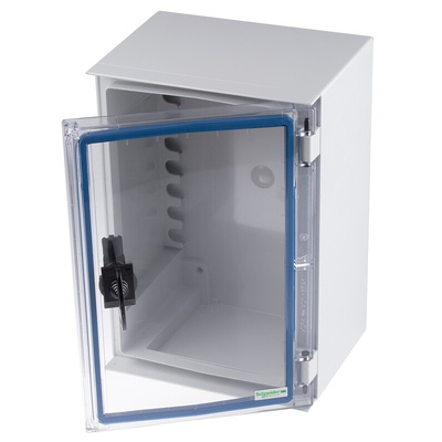 Schneider Electric Thalassa PLM Series Polyester Wall Box, IP66, Viewing Window, 310 mm x 215 mm x 160mm