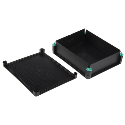 Phoenix Contact UCS 237-195-H-GD 9005 Polycarbonate PCB Enclosure, 206.8 x 164.8 x 14.3mm