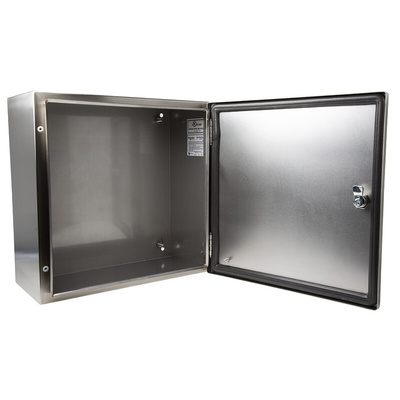 Schneider Electric Spacial S3X Series 304 Stainless Steel Wall Box, IP66, 400 mm x 400 mm x 200mm