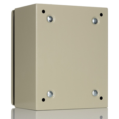 RS PRO Steel Wall Box, IP66, 250 mm x 200 mm x 150mm
