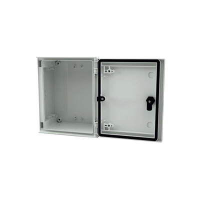 RS PRO Fibreglass Reinforced Polyester Wall Box, IP66, 300 mm x 250 mm x 140mm