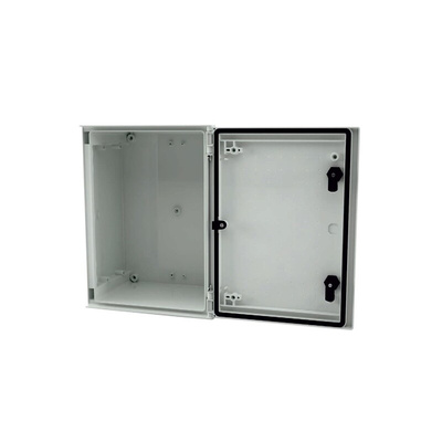 RS PRO Fibreglass Reinforced Polyester Wall Box, IP66, 400 mm x 300 mm x 200mm