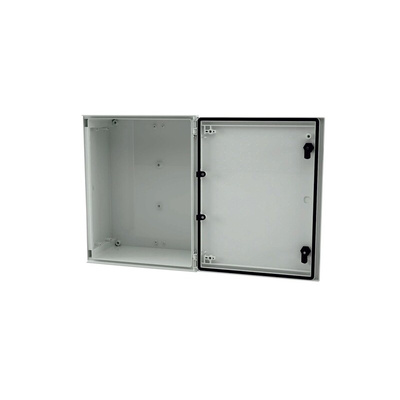 RS PRO Fibreglass Reinforced Polyester Wall Box, IP66, 500 mm x 400 mm x 200mm