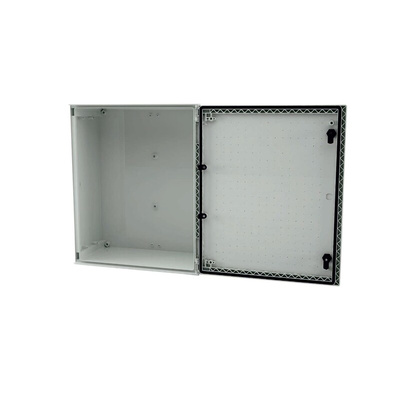RS PRO Fibreglass Reinforced Polyester Wall Box, IP66, 600 mm x 500 mm x 230mm