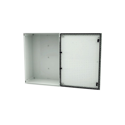 RS PRO Fibreglass Reinforced Polyester Wall Box, IP66, 800 mm x 600 mm x 300mm