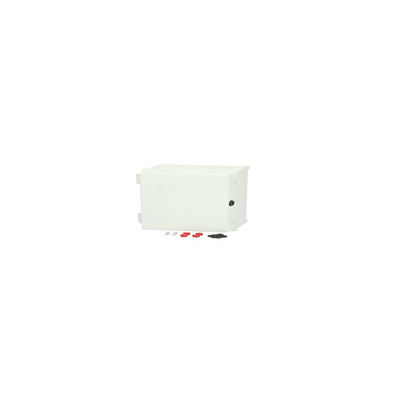 RS PRO Polycarbonate Wall Box, IP65, Viewing Window, 400 mm x 300 mm x 180mm