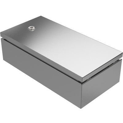 RS PRO 304 Stainless Steel Wall Box, IP66, IP69, 200 mm x 400 mm