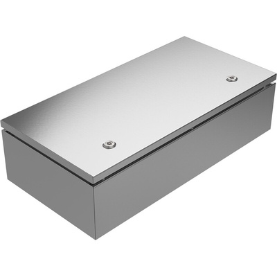 RS PRO 304 Stainless Steel Wall Box, IP66, IP69, 600 mm x 300 mm