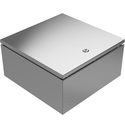 RS PRO 304 Stainless Steel Wall Box, IP66, IP69, 400 mm x 400 mm