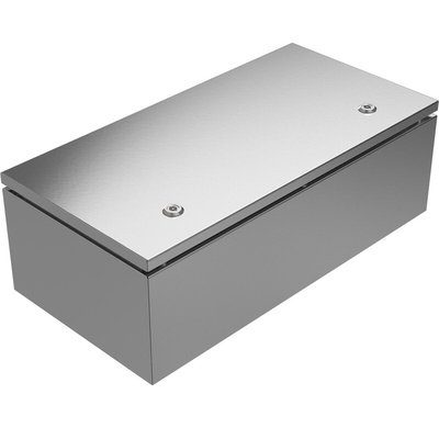 RS PRO 304 Stainless Steel Wall Box, IP66, IP69, 600 mm x 300 mm