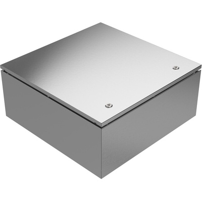 RS PRO 304 Stainless Steel Wall Box, IP66, IP69, 600 mm x 600 mm