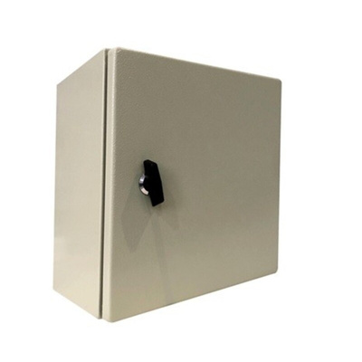 RS PRO Steel Wall Box, IP66, 400 mm x 300 mm x 210mm