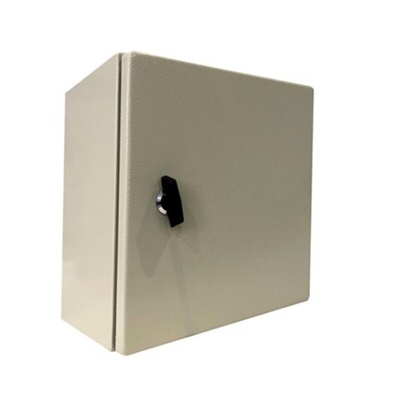 RS PRO Steel Wall Box, IP66, 400 mm x 400 mm x 200mm