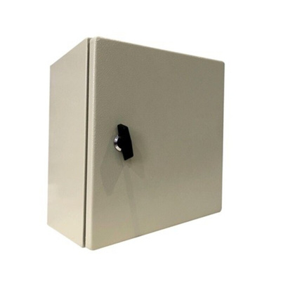RS PRO Steel Wall Box, IP66, 400 mm x 400 mm x 210mm