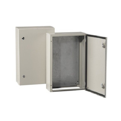 RS PRO Steel Wall Box, IP66, 600 mm x 400 mm x 300mm