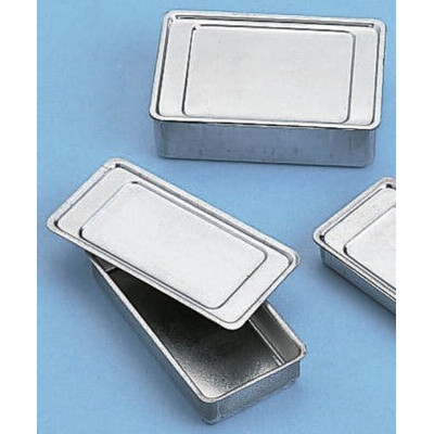 Teko Tin Plated Steel PCB Mounting Enclosure, 17.5 x 44 x 63.5mm