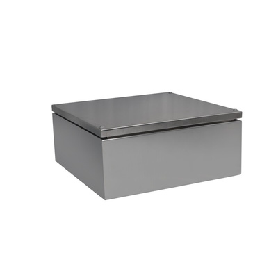 RS PRO 304 Stainless Steel Enclosure, IP66, 380 mm x 380 mm x 161mm