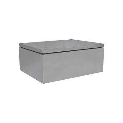 RS PRO 304 Stainless Steel Enclosure, IP66, 400 mm x 300 mm x 161mm