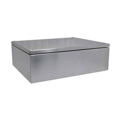 RS PRO 304 Stainless Steel Enclosure, IP66, 500 mm x 400 mm x 161mm