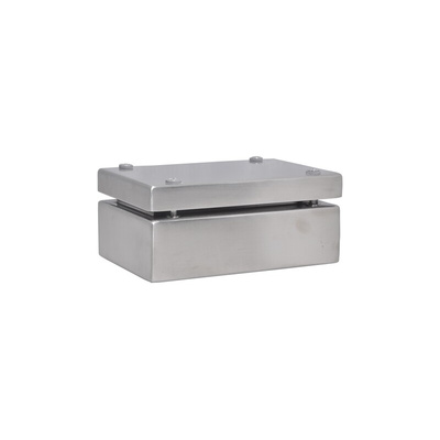 RS PRO 304 Stainless Steel Enclosure, IP66, 150 mm x 100 mm x 61mm