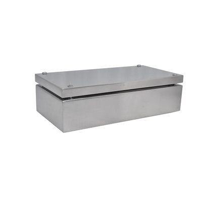 RS PRO 304 Stainless Steel Enclosure, IP66, 300 mm x 150 mm x 81mm