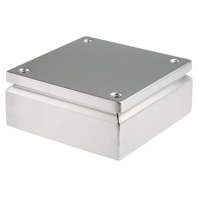 Rittal KL Series 304 Stainless Steel Terminal Box, IP66, 200 mm x 200 mm x 80mm