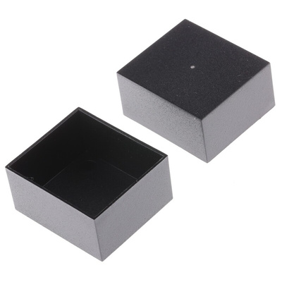 Black ABS Potting Box, 40 x 35 x 20mm