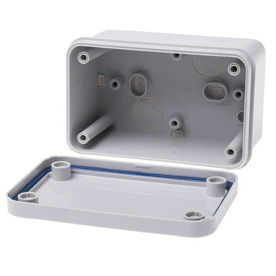 Schneider Electric Thalassa TBS Series ABS Wall Box, IP66, 116 mm x 74 mm x 62mm