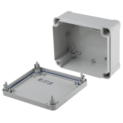 Schneider Electric Thalassa TBP Series Polycarbonate Wall Box, IP66, 192 mm x 164 mm x 87mm