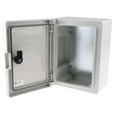 RS PRO ABS Wall Box, IP65, 280 mm x 210 mm x 130mm