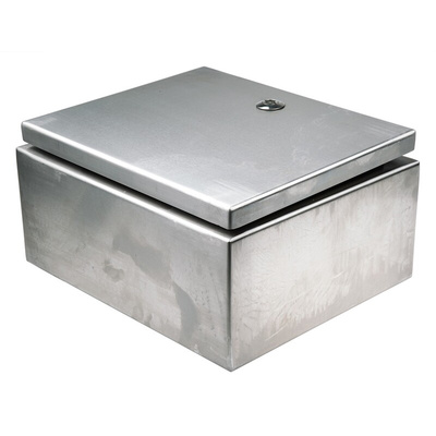 RS PRO 304 Stainless Steel Wall Box, IP66, 300 mm x 250 mm x 150mm