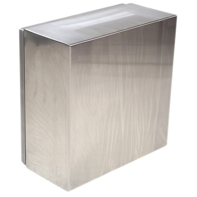RS PRO 304 Stainless Steel Wall Box, IP66, 400 mm x 400 mm x 200mm