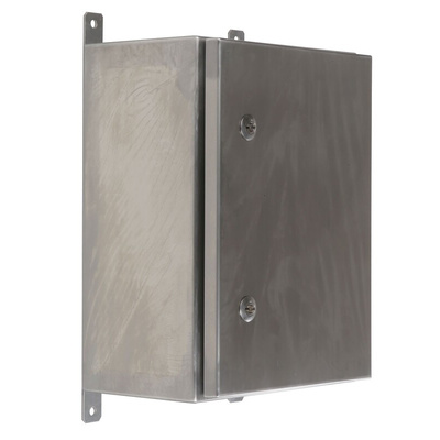 RS PRO 304 Stainless Steel Wall Box, IP69K, 400 mm x 300 mm x 200mm