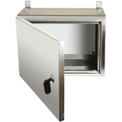 RS PRO 316 Stainless Steel Wall Box, IP69K, 400 mm x 300 mm x 200mm