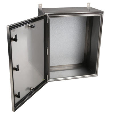 RS PRO 304 Stainless Steel Wall Box, IP69K, 600 mm x 500 mm x 300mm