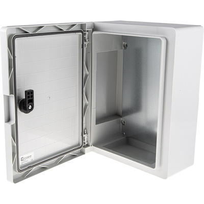 RS PRO ABS Wall Box, IP65, 330 mm x 250 mm x 130mm