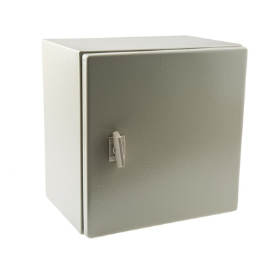 RS PRO Steel Wall Box, IP66, 300 mm x 300 mm x 210mm